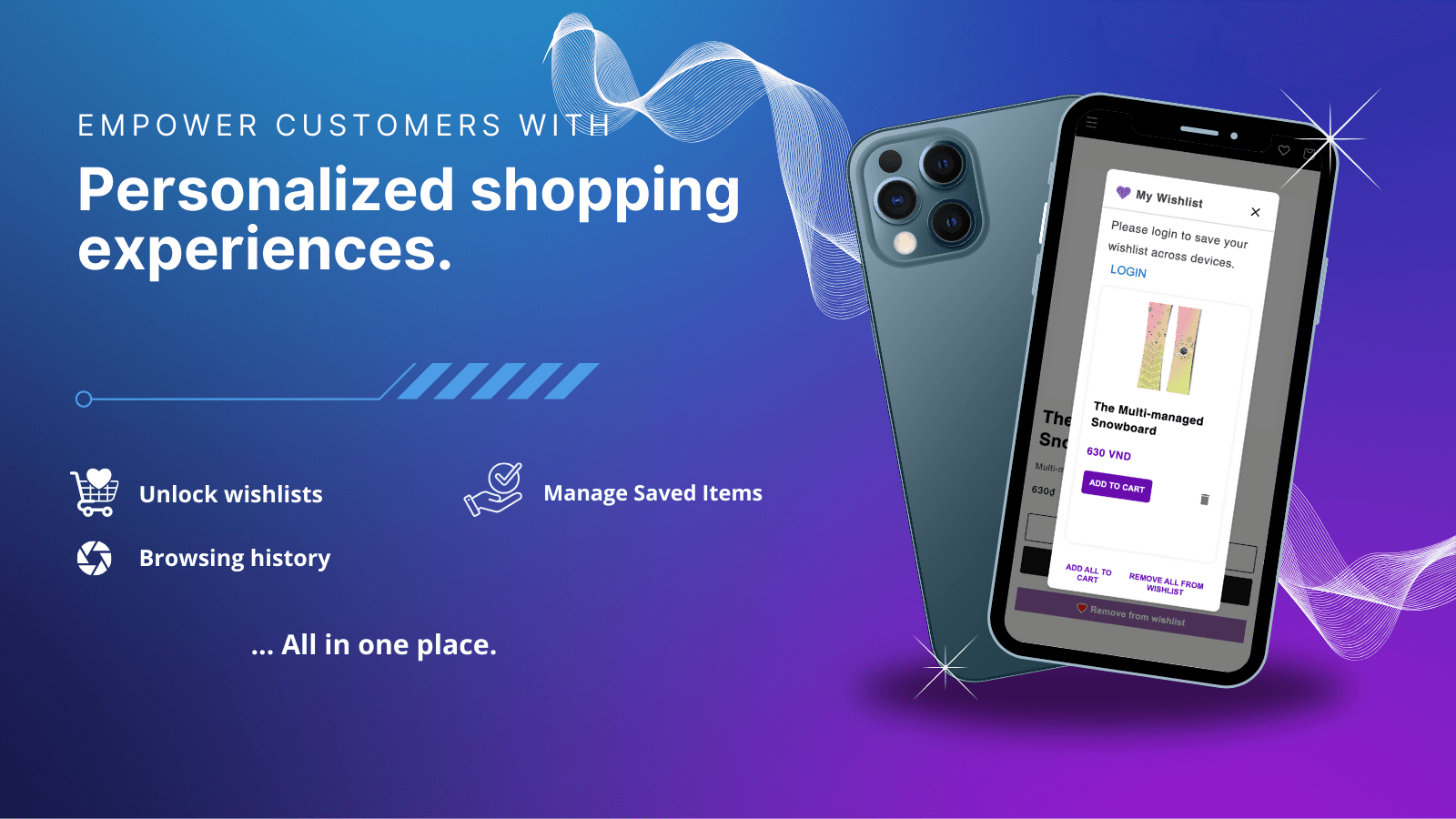 Wishlist Genie – save and organize favorites