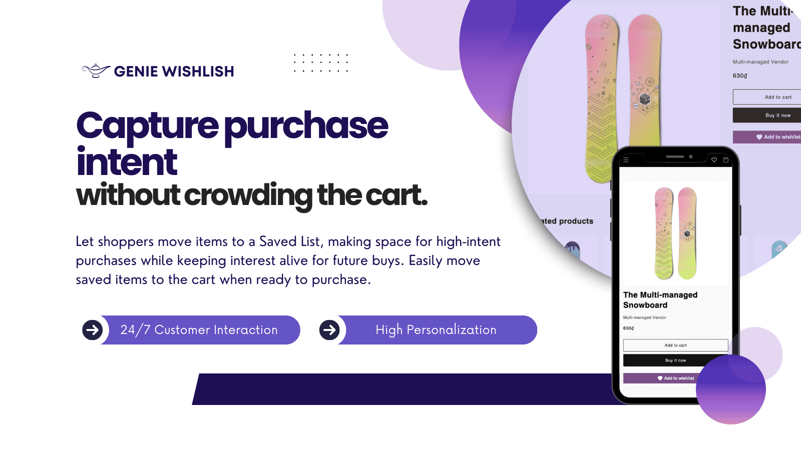 Wishlist experience on your store
